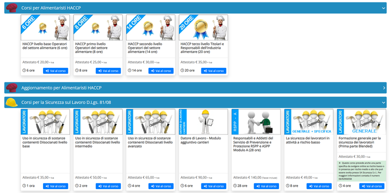 Piattaforma LMS personalizzata e-learning formazioneweb aisilia